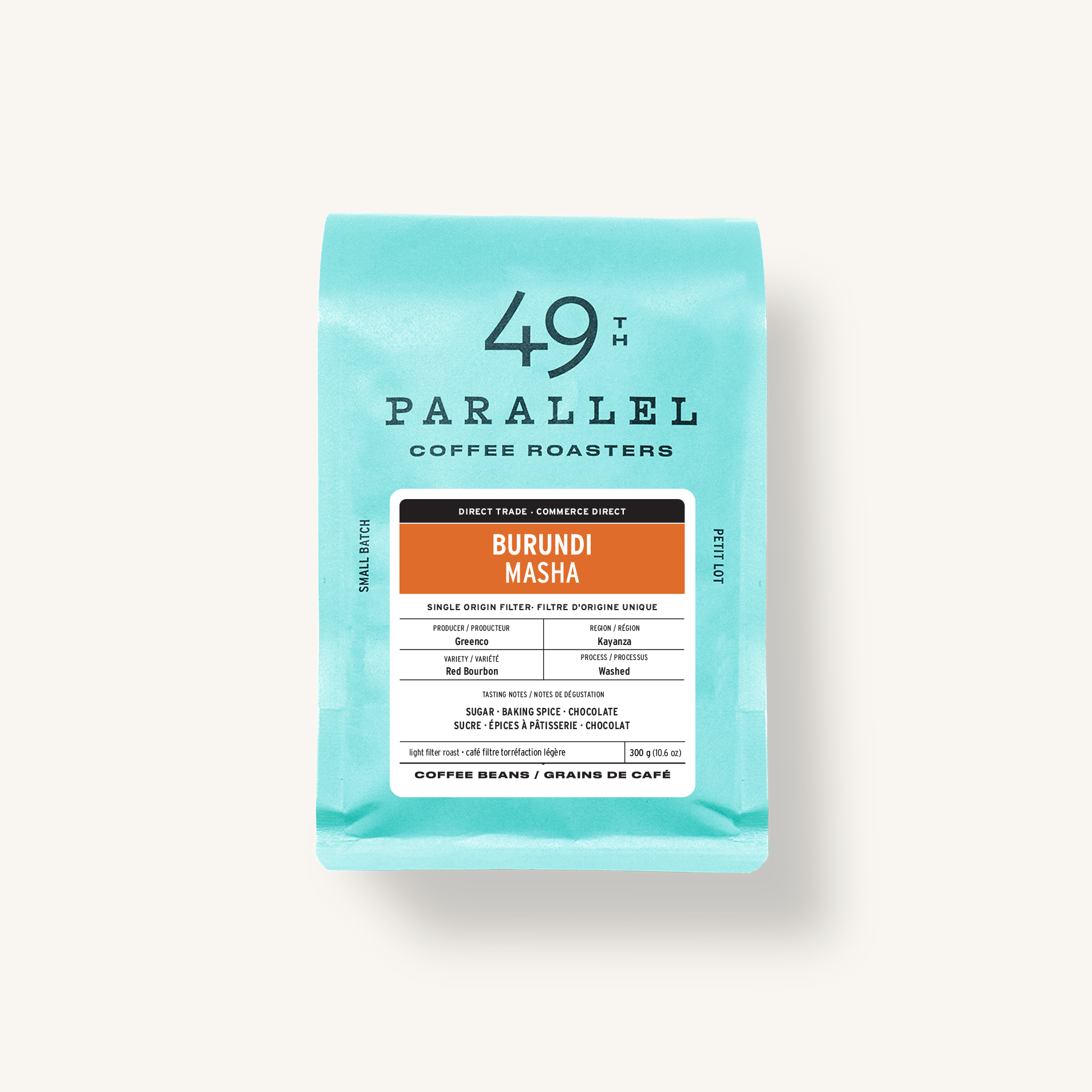 49th Parallel Coffee Roasters - Burundi Masha - Café de spécialité en commerce direct
