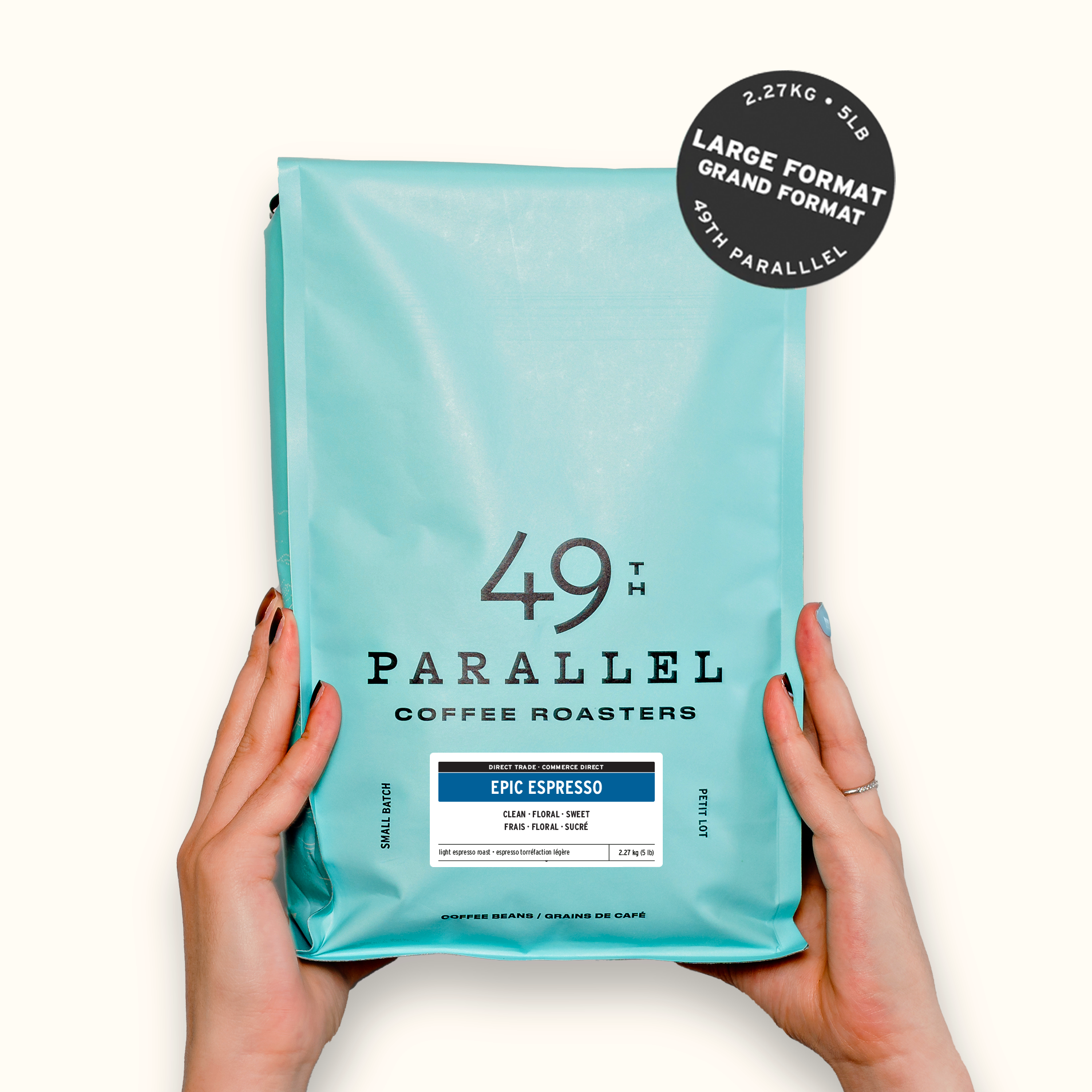 49th Parallel Coffee Roasters - Epic Espresso - Café expresso grand format 5 LB