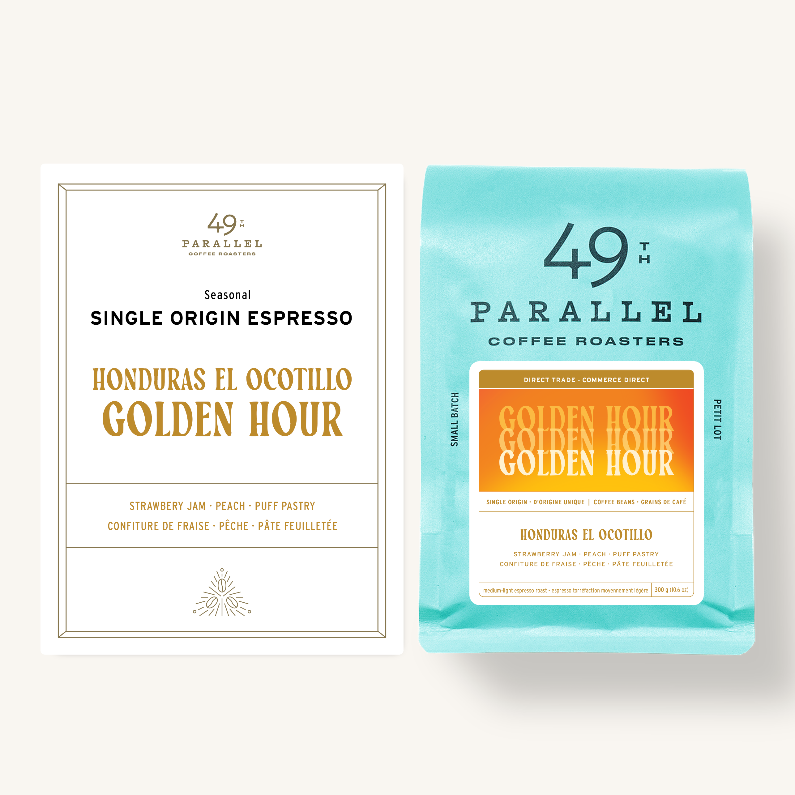 49th Parallel Coffee Roasters - Espresso simple origine Golden Hour 