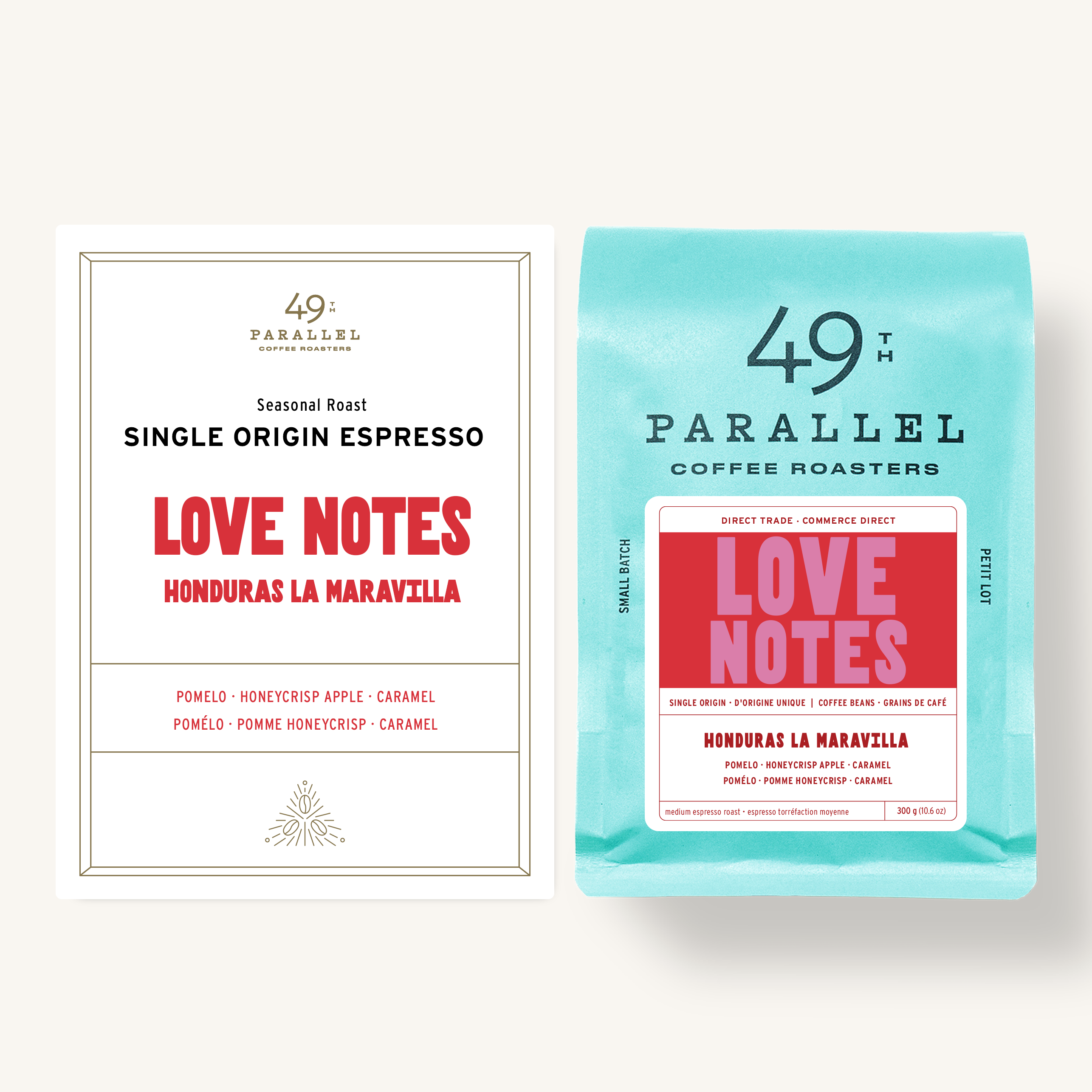 49th Parallel Coffee Roasters - Café de spécialité du commerce direct - Love Notes Espresso 