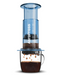 49th Parallel Coffee Roasters - Machine à café expresso AeroPress - Bleu clair