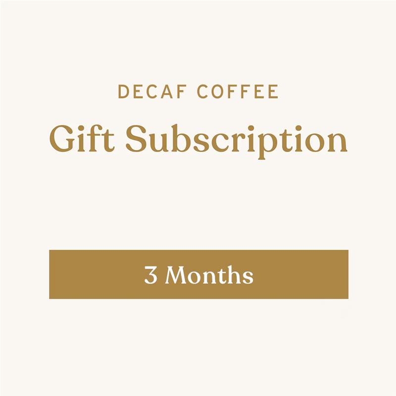 Abonnement 3 mois | Décaféiné