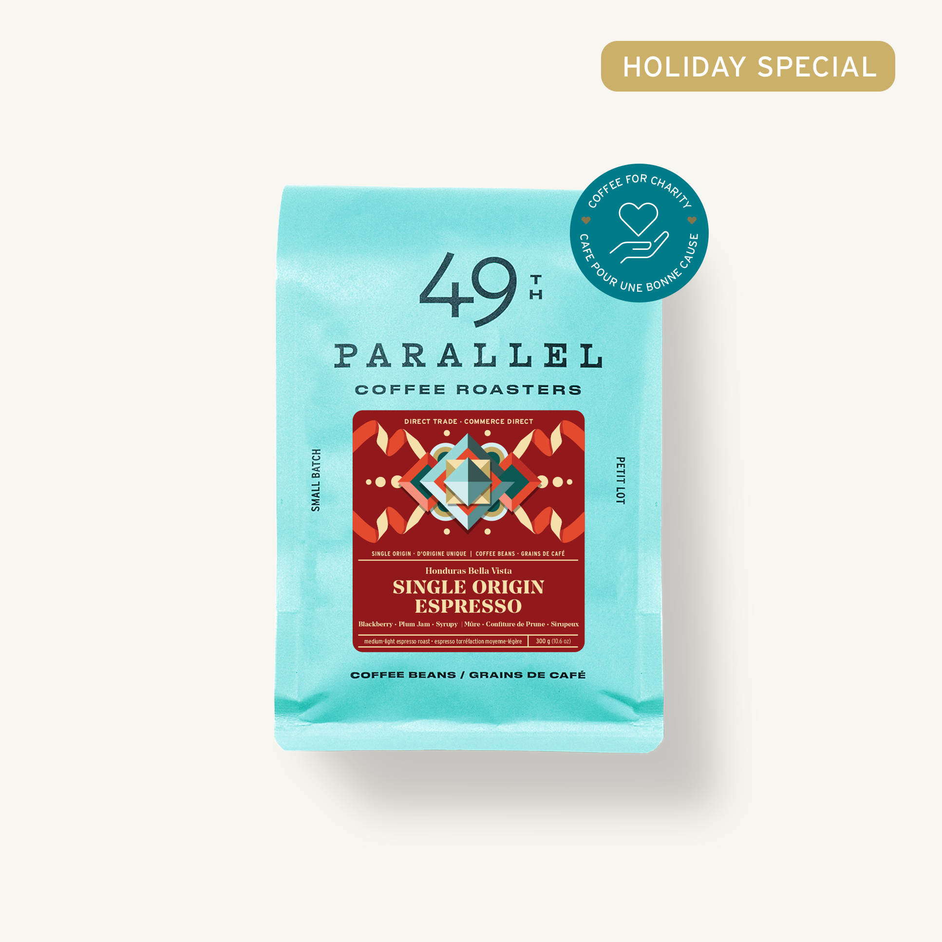 49th Parallel Coffee Roasters - Holiday Single Origin Espresso - Honduras Bella Vista- Direct Trade Specialty Coffee