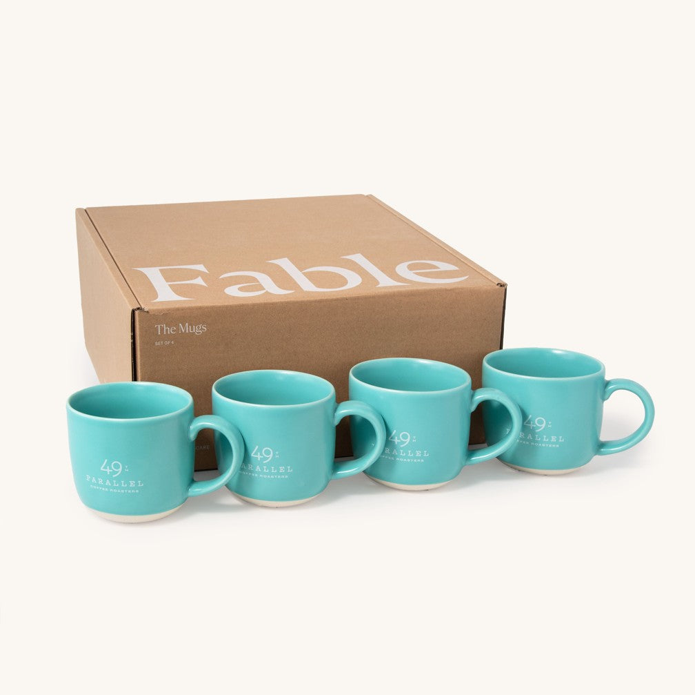 49th Parallel Coffee Roasters - Direct Trade Specialty Coffee - 49th x Fable Coffee Mug Set