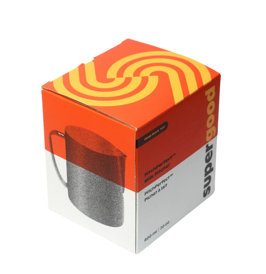 49th Parallel Coffee Roasters | Pichet à lait Supergood PitchPerfect - Noir profond