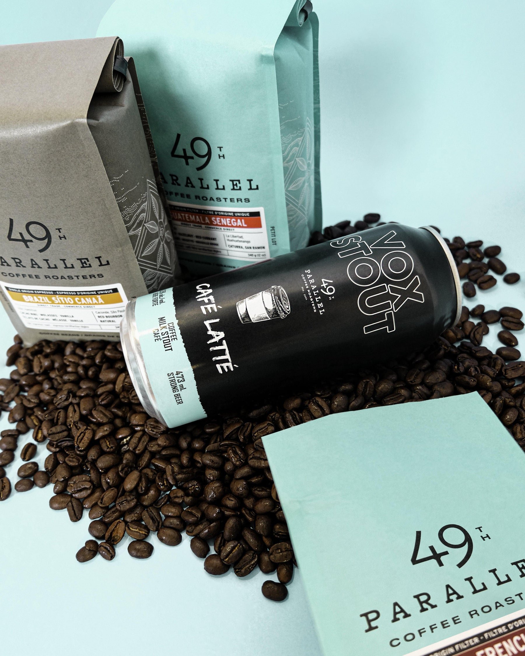 Vox Brewery X 49th Parallel Coffee: Introducing the Vox Stout Café Latte - 49th Parallel Coffee Roasters