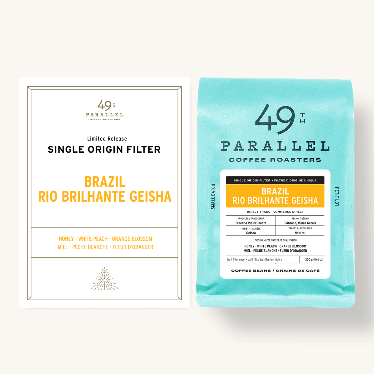 Brazil Rio Brilhante Geisha | 49th Parallel Coffee Roasters