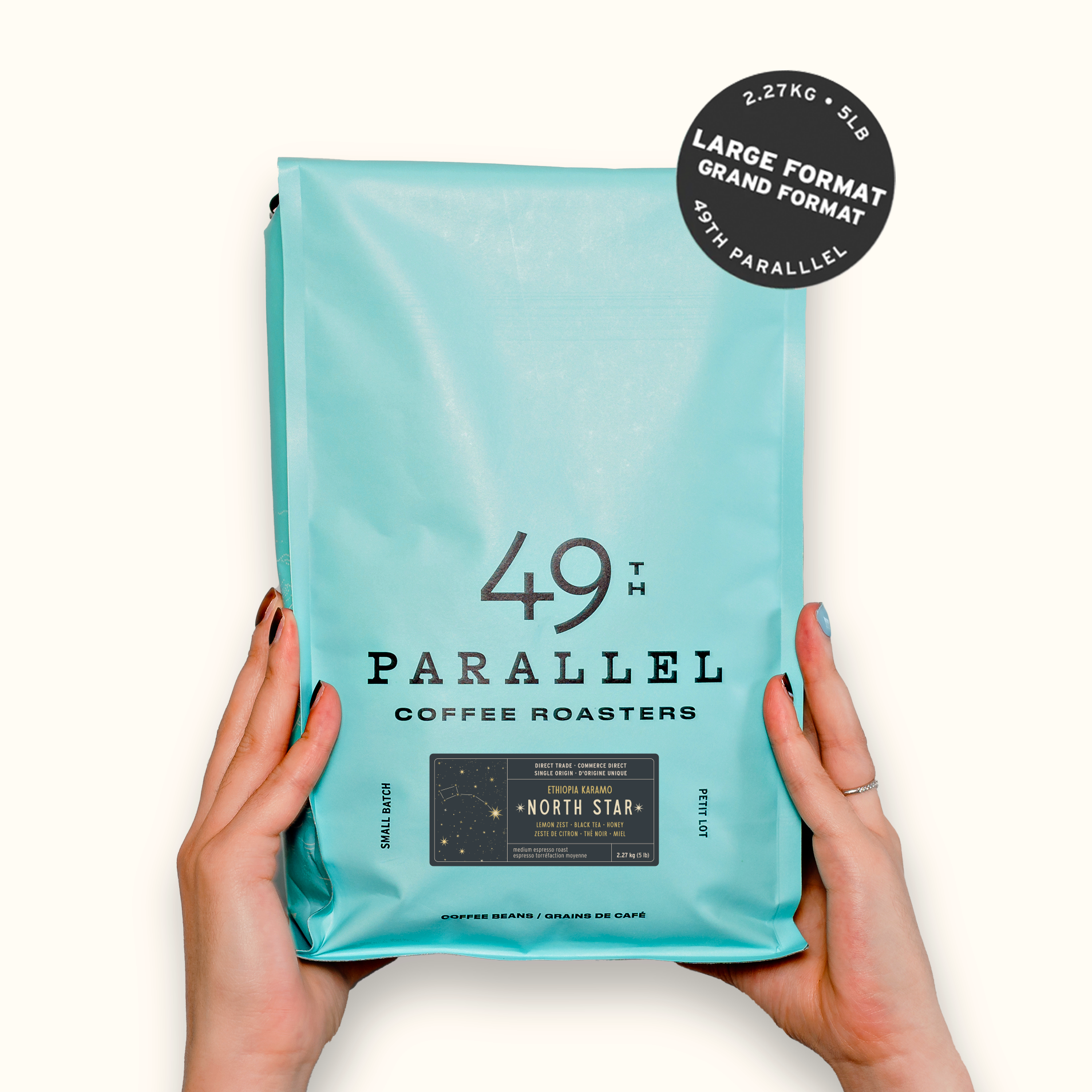 49th Parallel Coffee Roasters  North Star Ethiopia Kamaro Espresso 5lb- Specialty Coffee