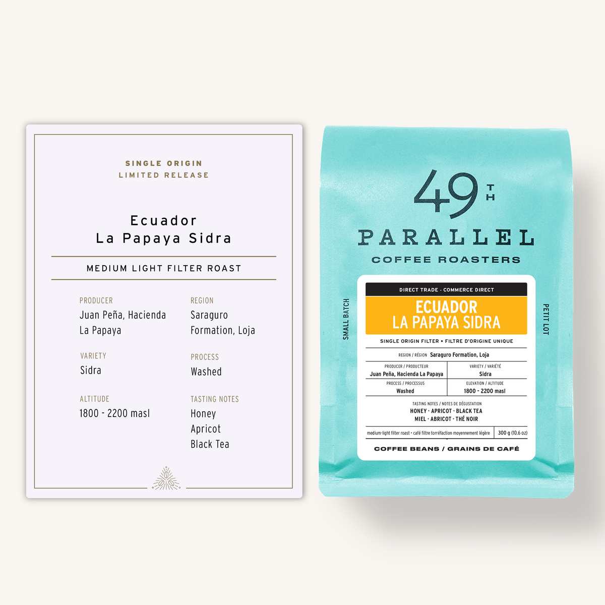 Ecuador La Papaya Sidra Filter Roast