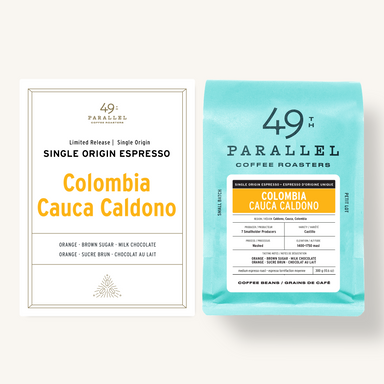 49th Parallel Coffee Roasters - Colombia Cauca Caldono Single origin Espresso Specialty Coffee