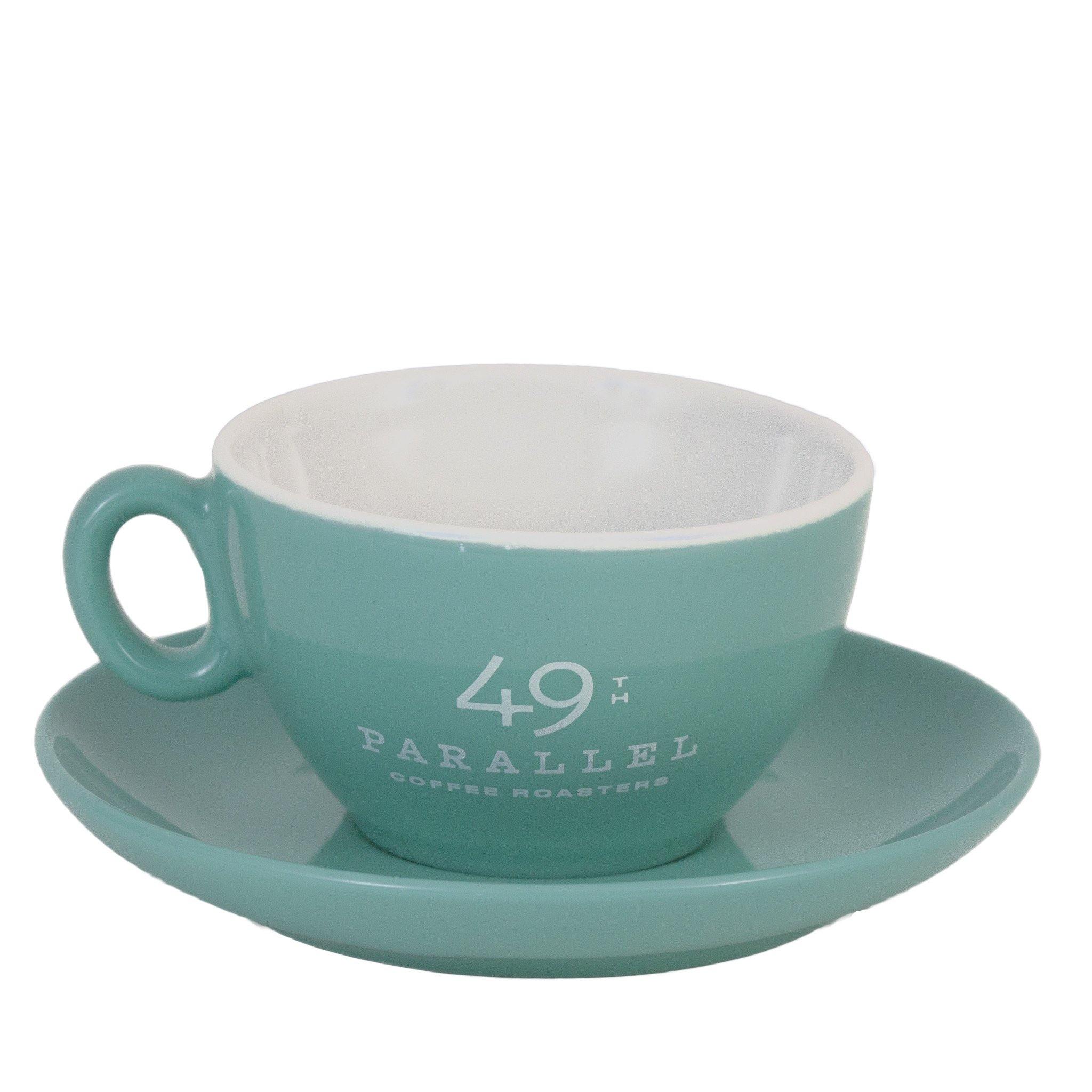 49th Parallel Coffee Roasters - 49th Coffee Cup & Saucer