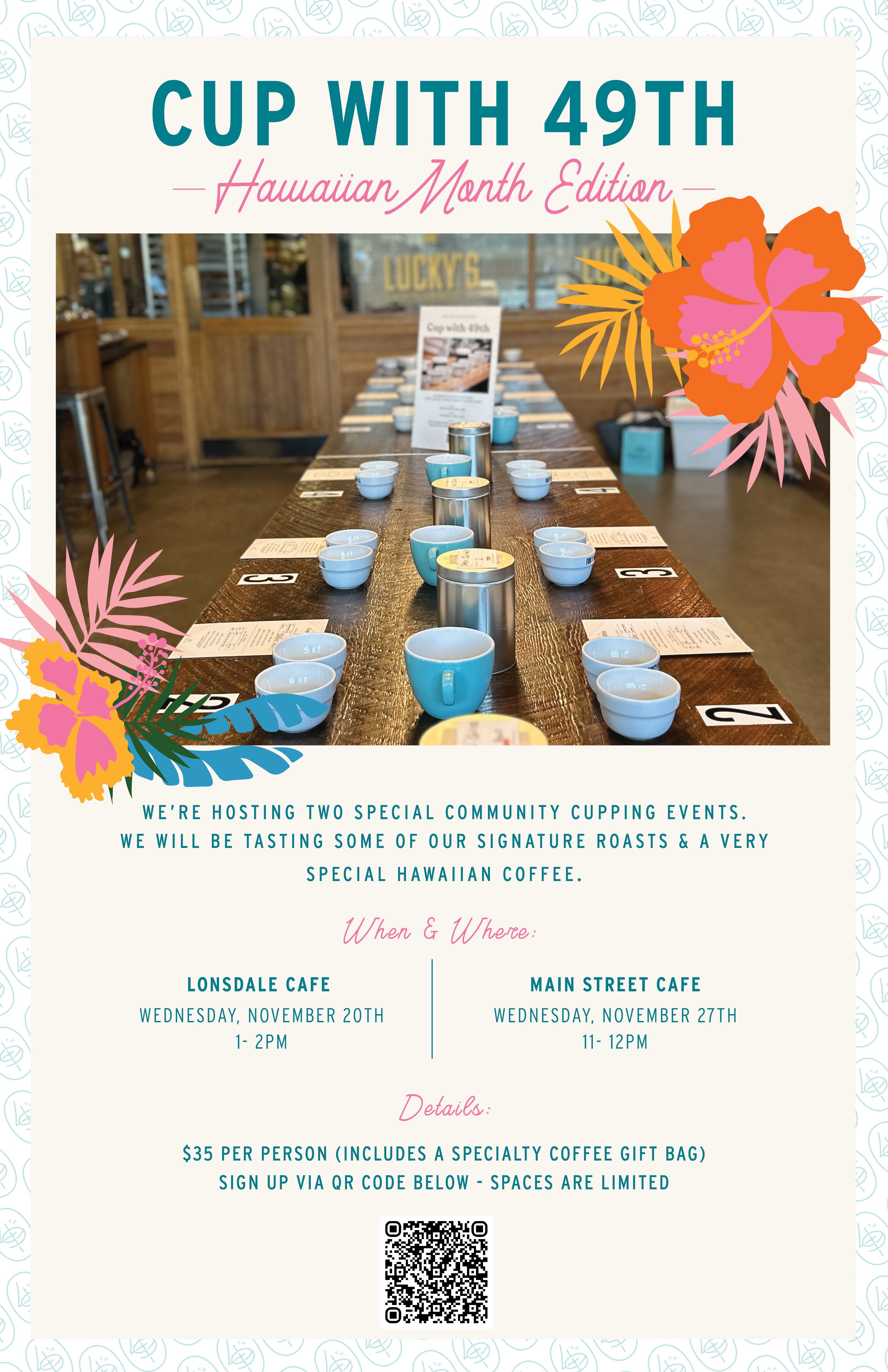 Event - Cup with 49th Parallel - Hawaii Month Edition