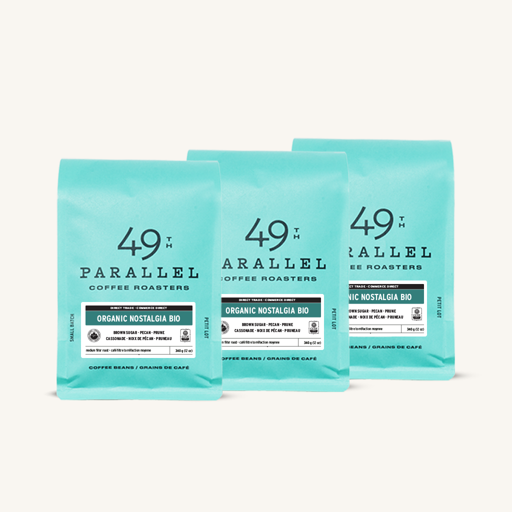 49th Parallel Coffee Roasters - Filter Coffee Gift Subscription - Nostalgia Organic Filter