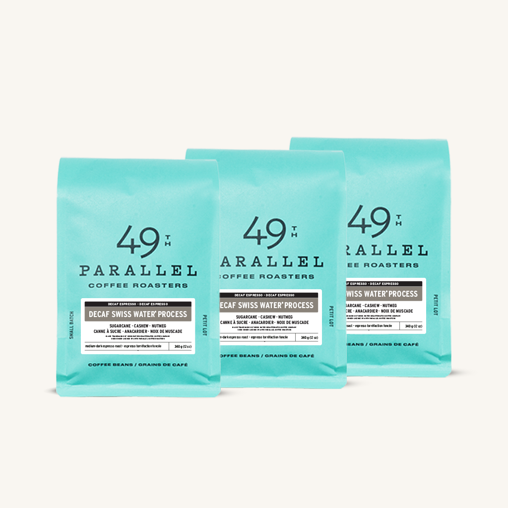 49th Parallel Coffee Roasters - 3 Months Decaf Gift Subscription - Decaf Swiss Water Process