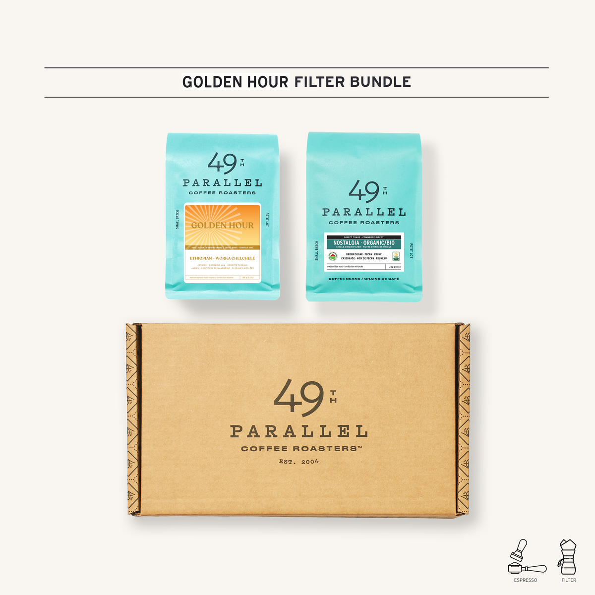 Golden Hour Filter Bundle | 49th Parallel Coffee Roasters