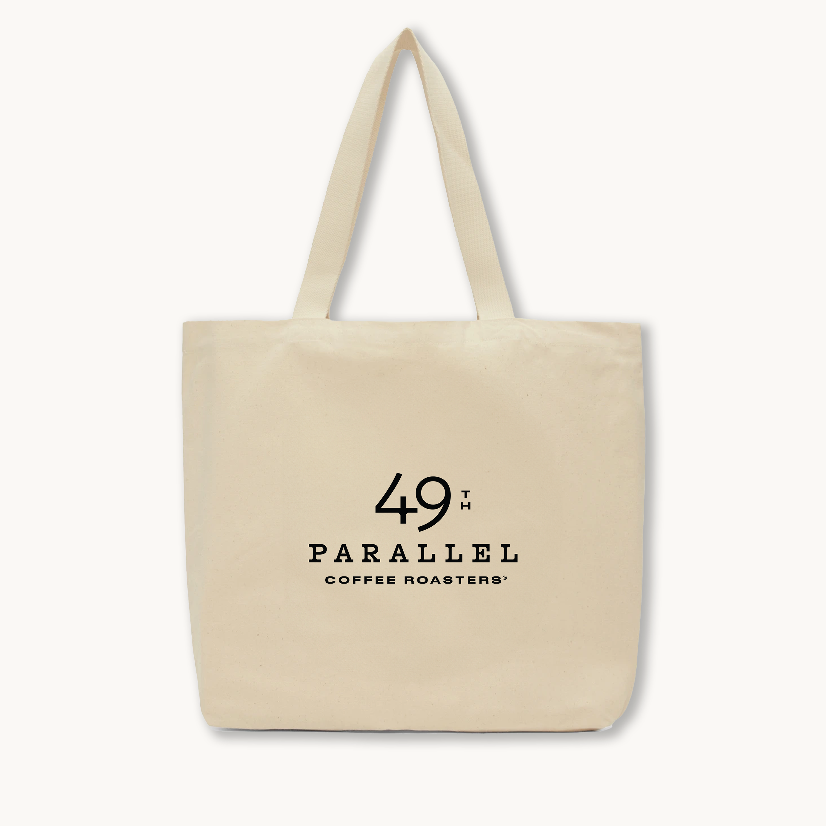 49th Cotton Large Tote Bag