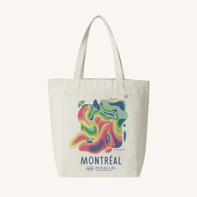 49th parallel Coffee Roasters - 49th x Zoë Gelfant Montreal Edition Cotton Tote Bag