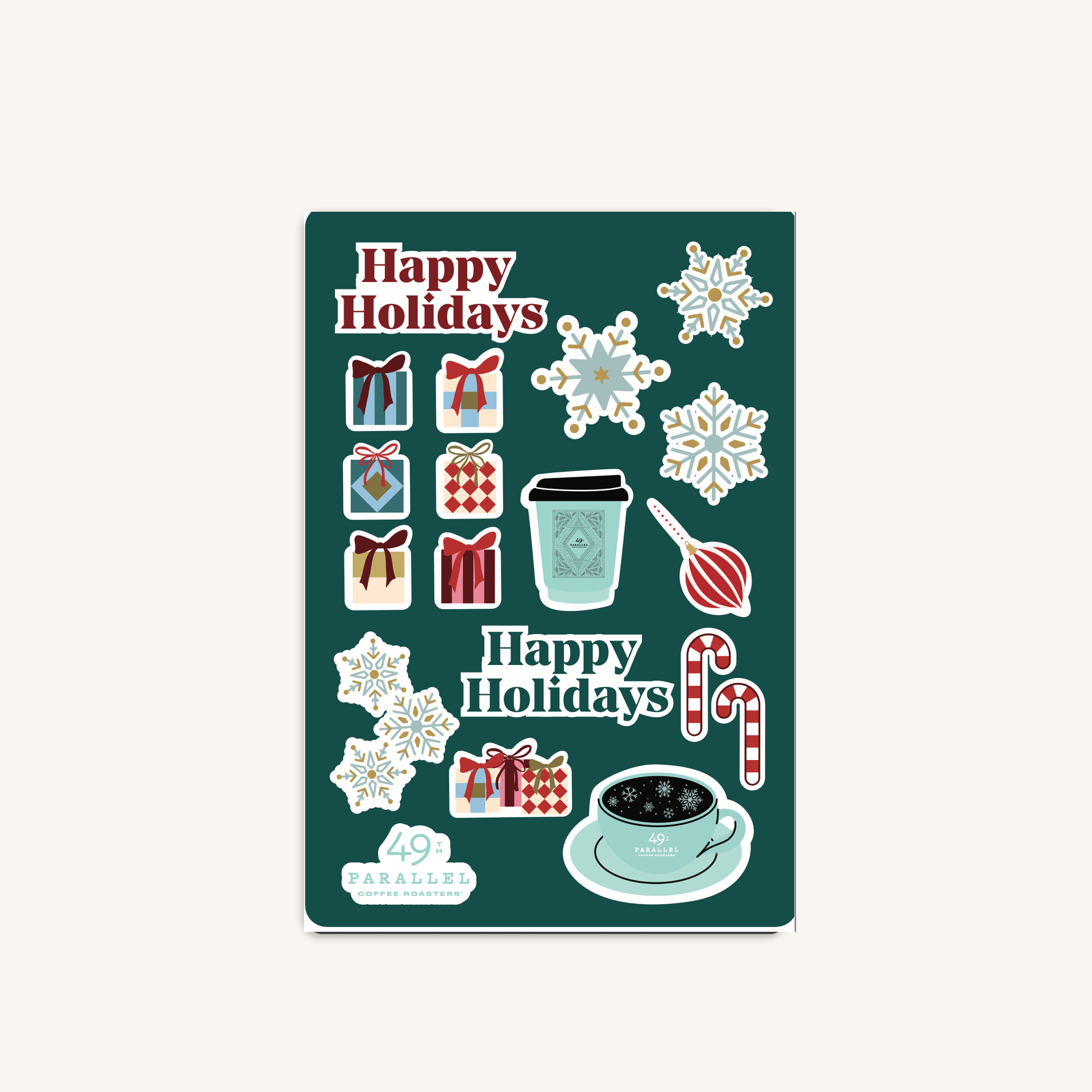Holiday Sticker Sheet