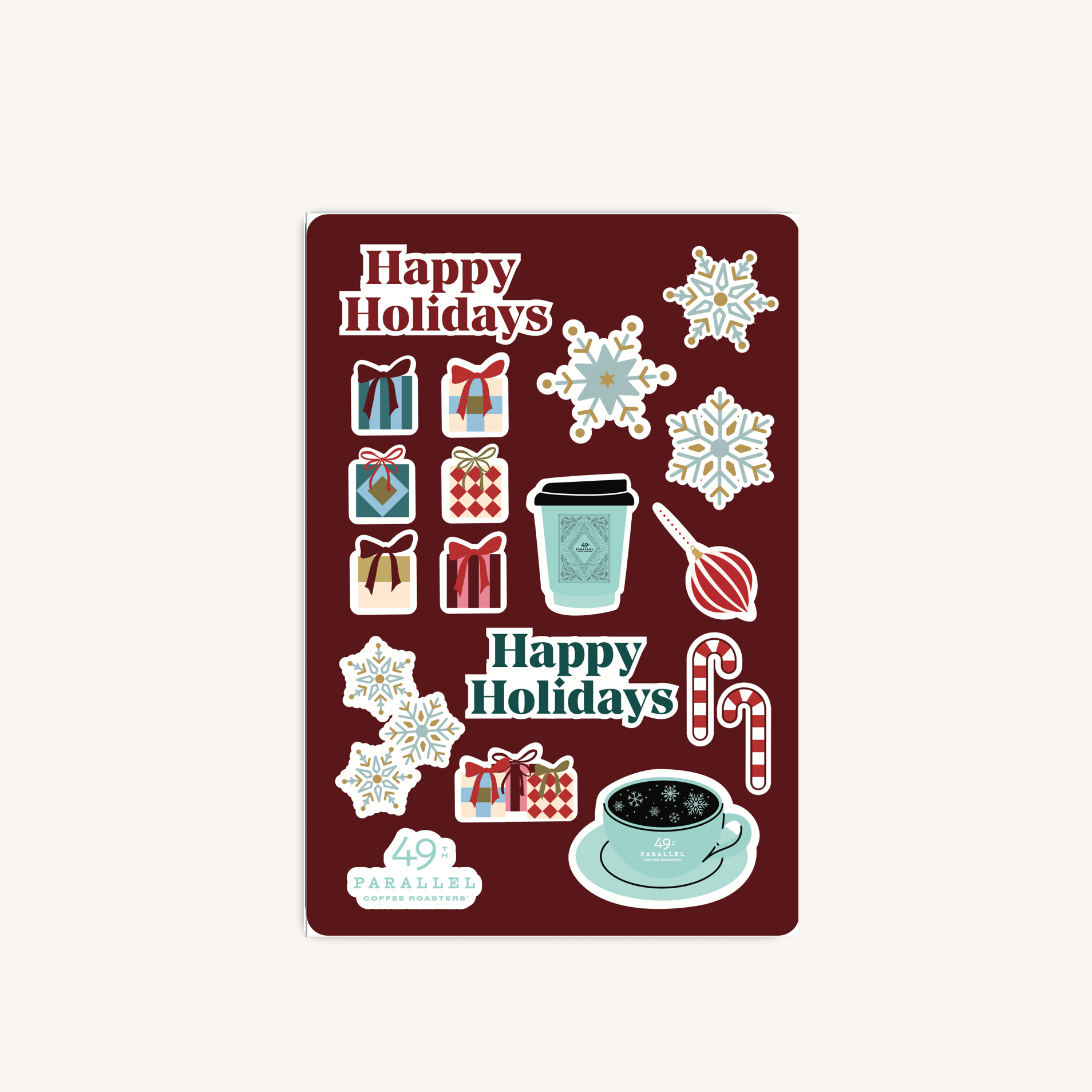 Holiday Sticker Sheet