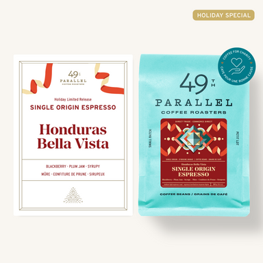 49th Parallel Coffee Roasters - Holiday Single Origin Espresso - Honduras Bella Vista-  Direct Trade Specialty Coffee