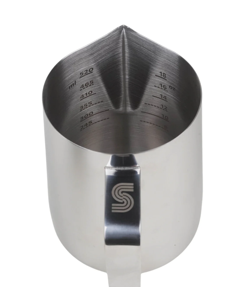 49th Parallel Coffee Roasters | Supergood PitchPerfect Milk Pitcher - Stainless Steel