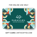 49th Parallel Coffee Roasters - Online Gift Card 