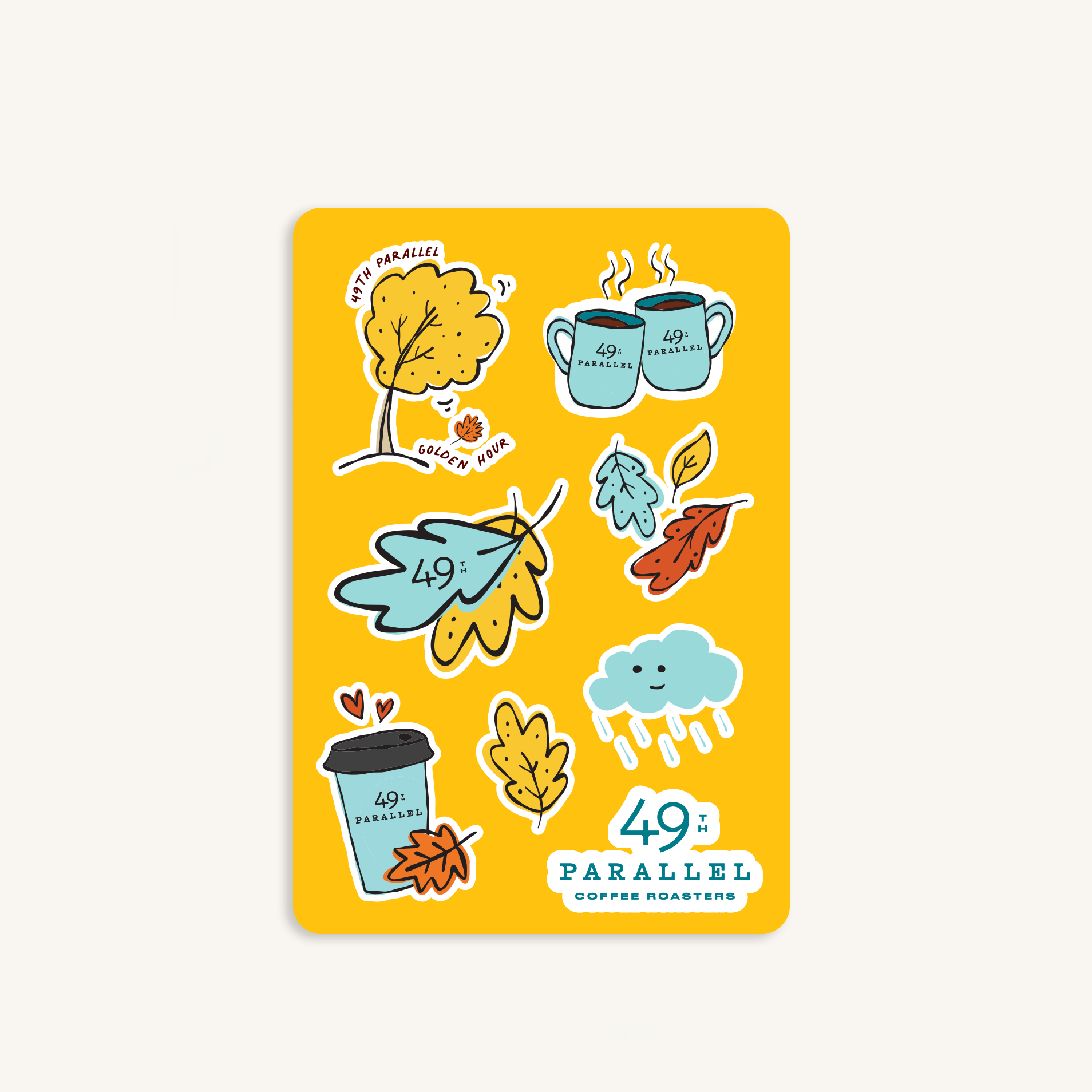 Golden Hour Sticker