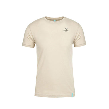49th Tan Branded Short Sleeve T-Shirt - 49th Parallel Coffee Roasters